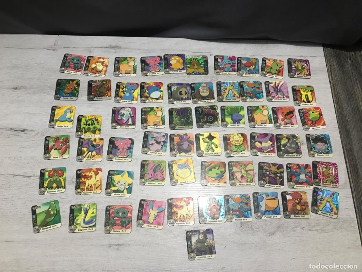 Coleccionismo: Lote de 61 imanes pokemon - Foto 2