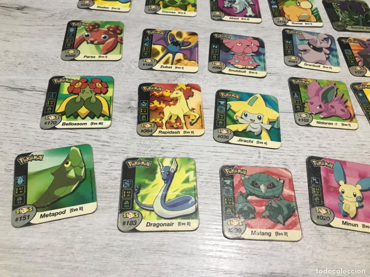Coleccionismo: Lote de 61 imanes pokemon - Foto 11