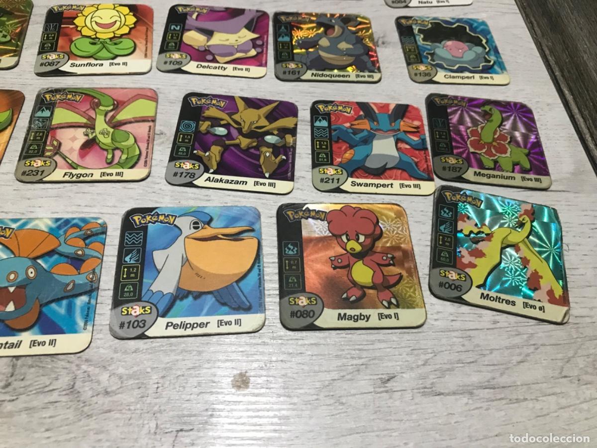 Coleccionismo: Lote de 61 imanes pokemon - Foto 14