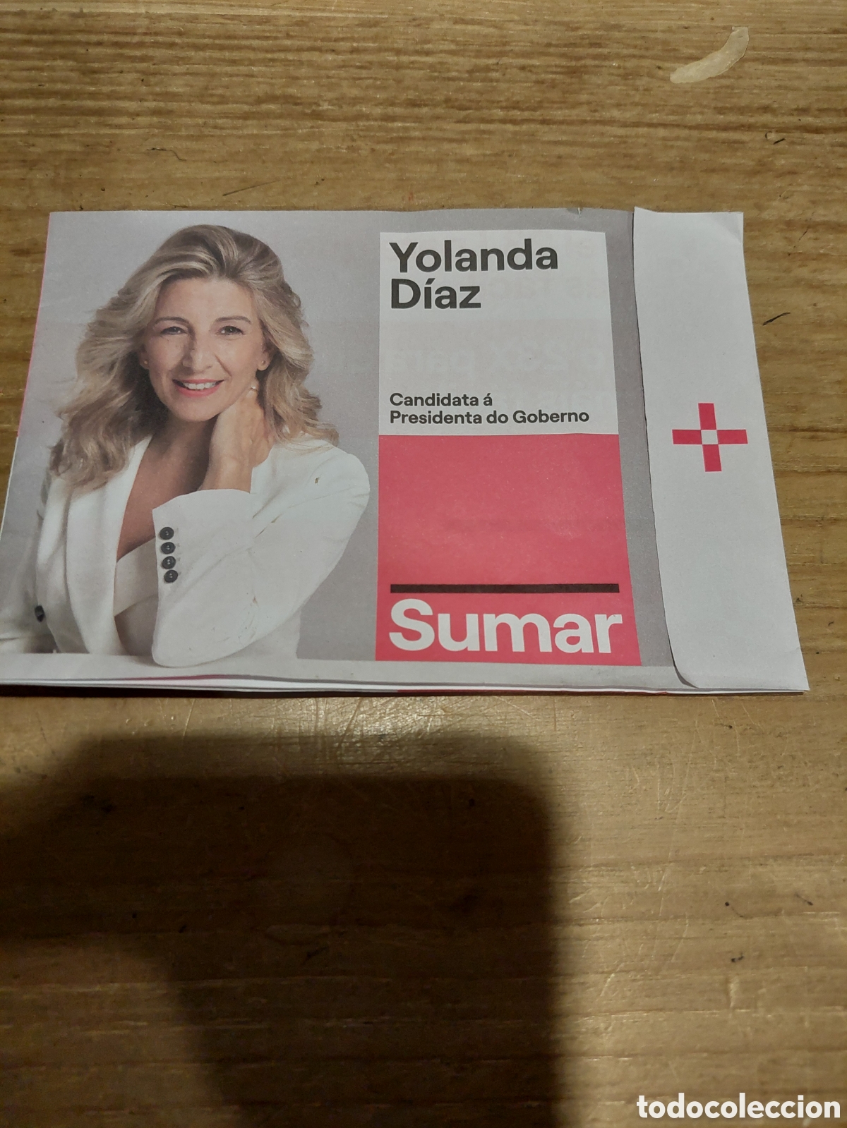 Collezionismo: LA CORU&Ntilde;A SOBRE PUBLICIDAD ELECTORAL SUMAR YOLANDA DIAZ