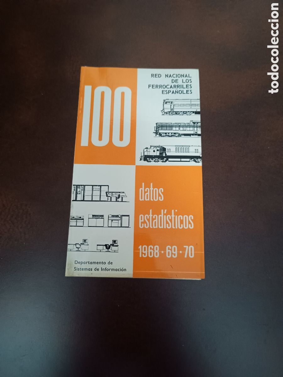 Coleccionismo: DATOS ESTADISTICOS RENFE - 1968-69-70 - Foto 1