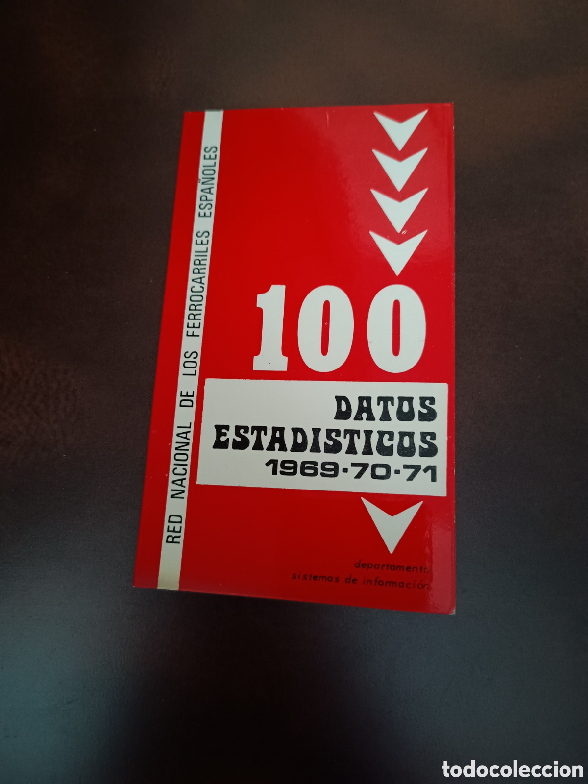 Coleccionismo: DATOS ESTADISTICOS RENFE - 1969-70-71 - Foto 1