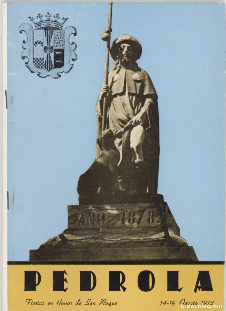 Coleccionismo: Pedrola. Programa de fiestas en honor de San Roque. 1973. - Foto 1