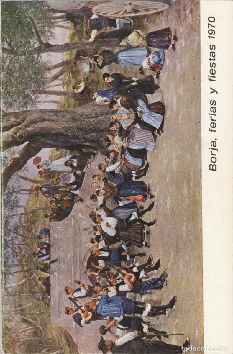 Coleccionismo: Borja. Programa de fiestas. 1970. - Foto 1