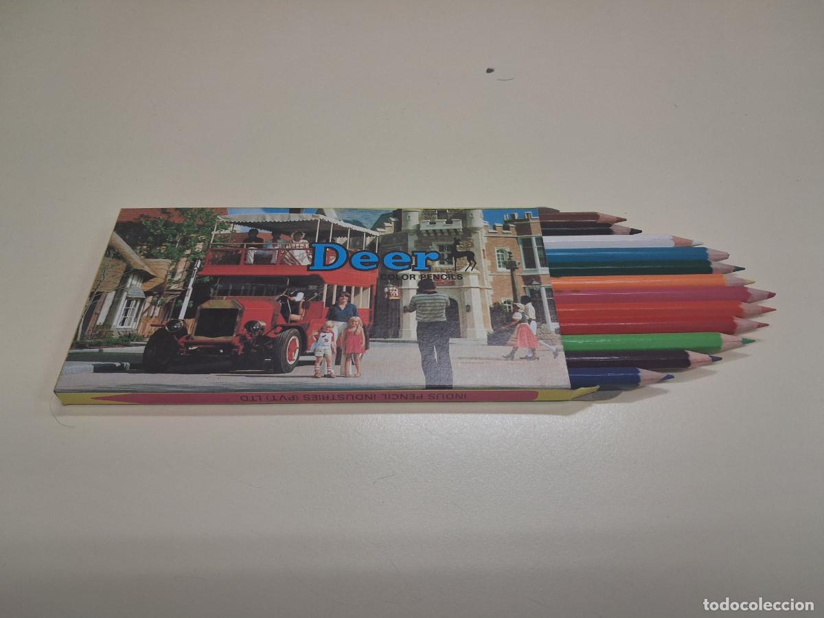 Coleccionismo: Antiguos lapices de colores deer - Foto 2