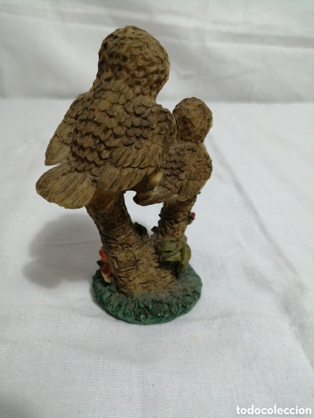 Coleccionismo: Figura de b&uacute;ho en resina - Foto 2