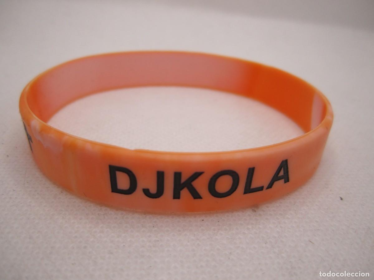 Coleccionismo: pulsera silicona djkola - Foto 1