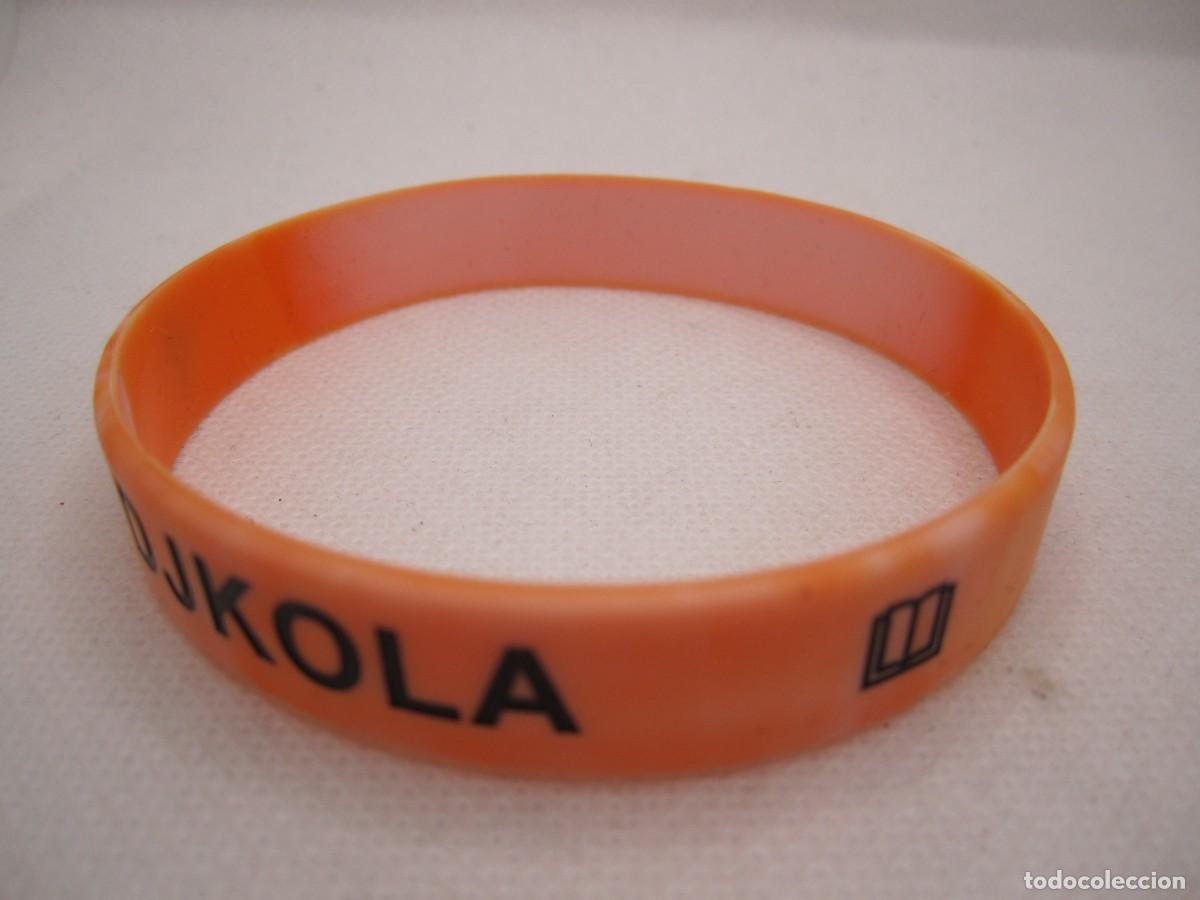 Coleccionismo: pulsera silicona djkola - Foto 2