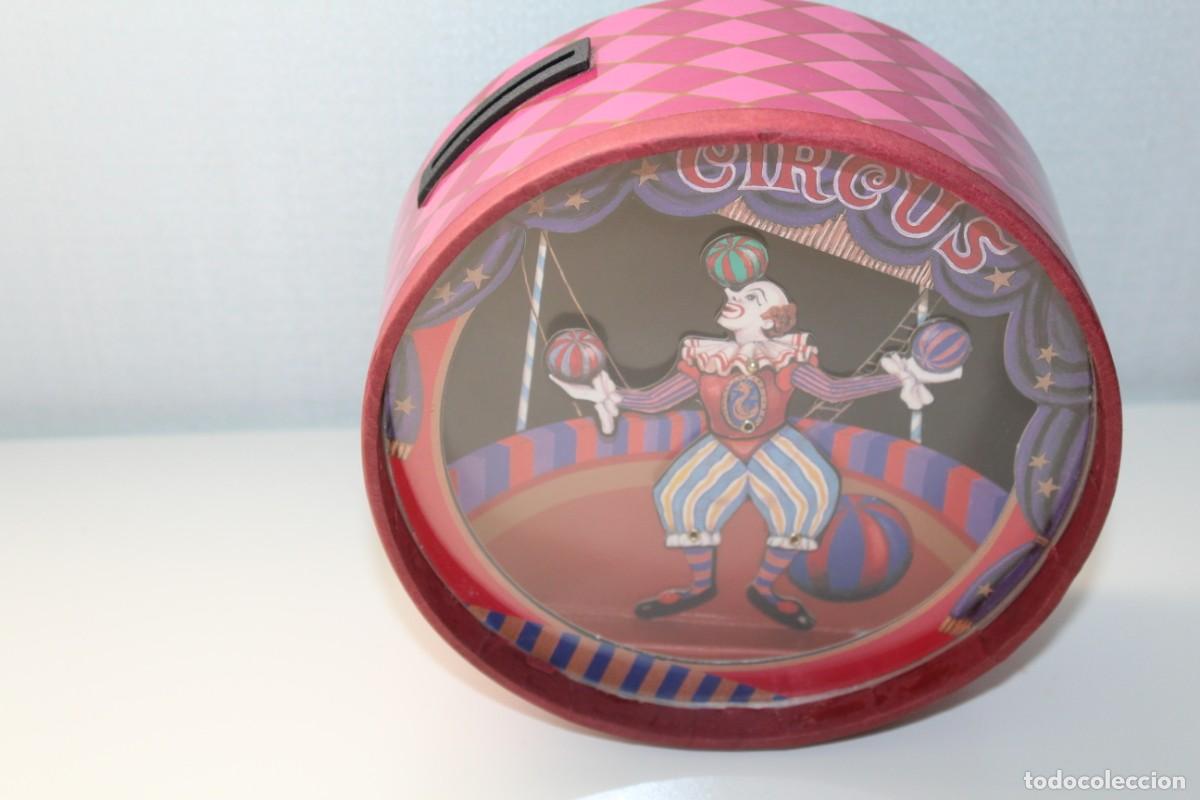 Coleccionismo: CAJA HUCHA REDONDA CIRCUS PAYASO - Foto 1