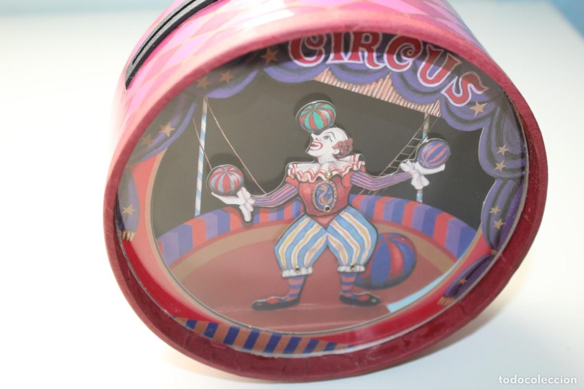 Coleccionismo: CAJA HUCHA REDONDA CIRCUS PAYASO - Foto 6
