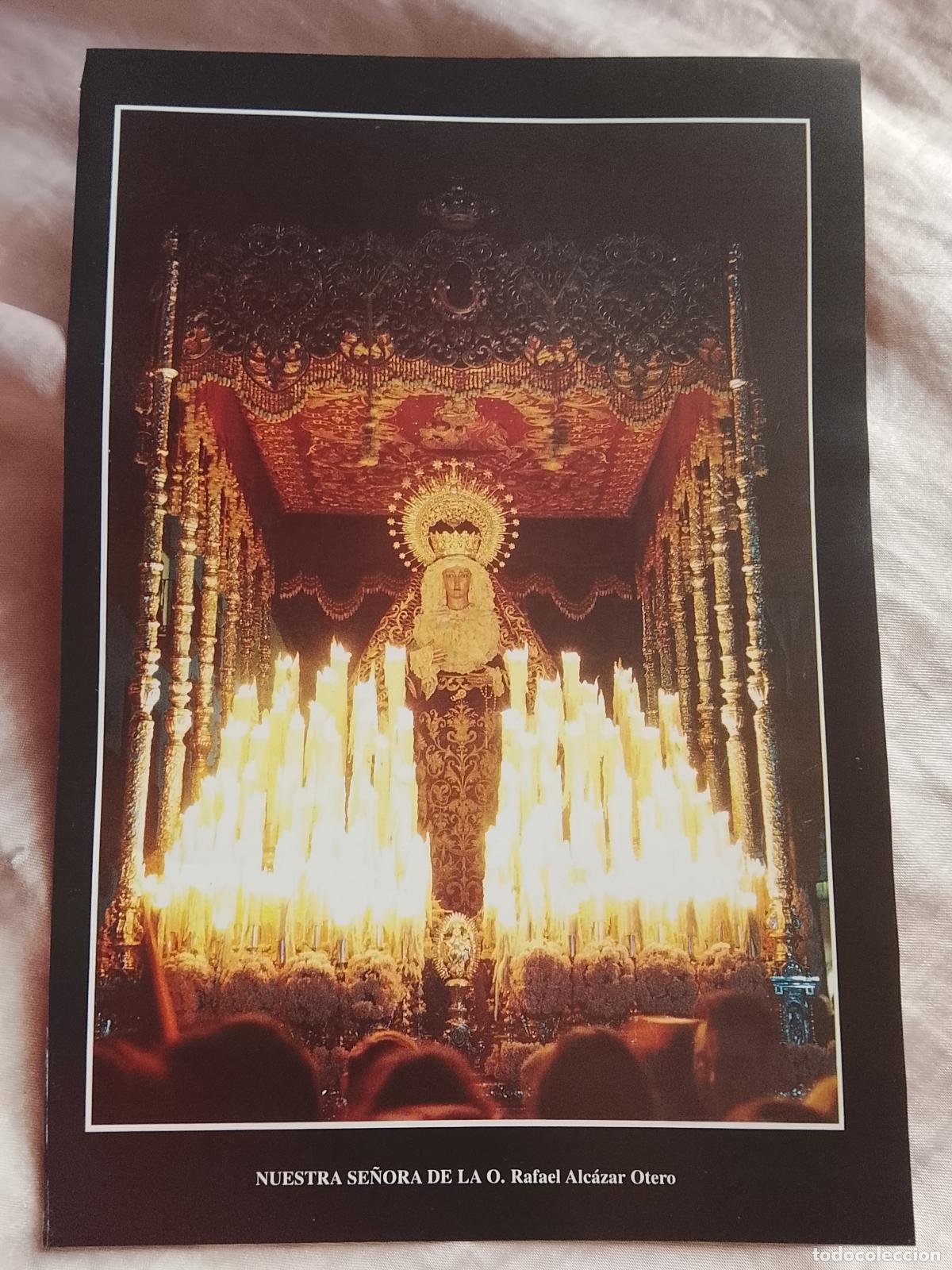 Collectionnisme: 24,5x16,5 cm lamina RELIGIOSA color semana santa sevilla - VIRGEN DE LA O