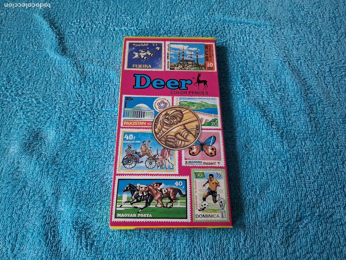 Coleccionismo: Antiguos lapices de colores deer - Foto 2