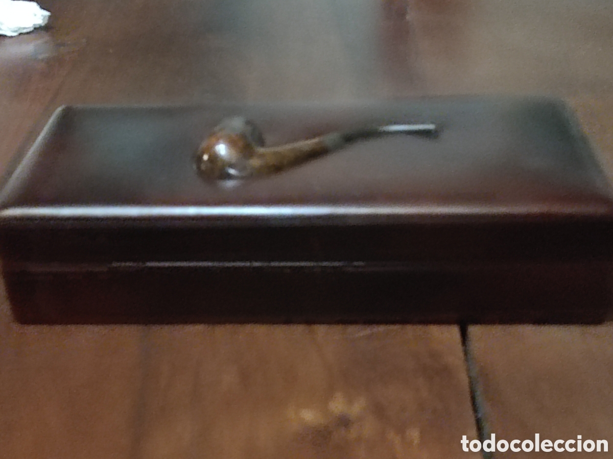 Coleccionismo: Caja de puros con pipa Erix 407 - Foto 7