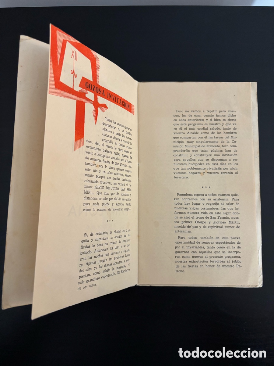 Coleccionismo: Programa de Fiestas de San Ferm&iacute;n de 1957 - Foto 4