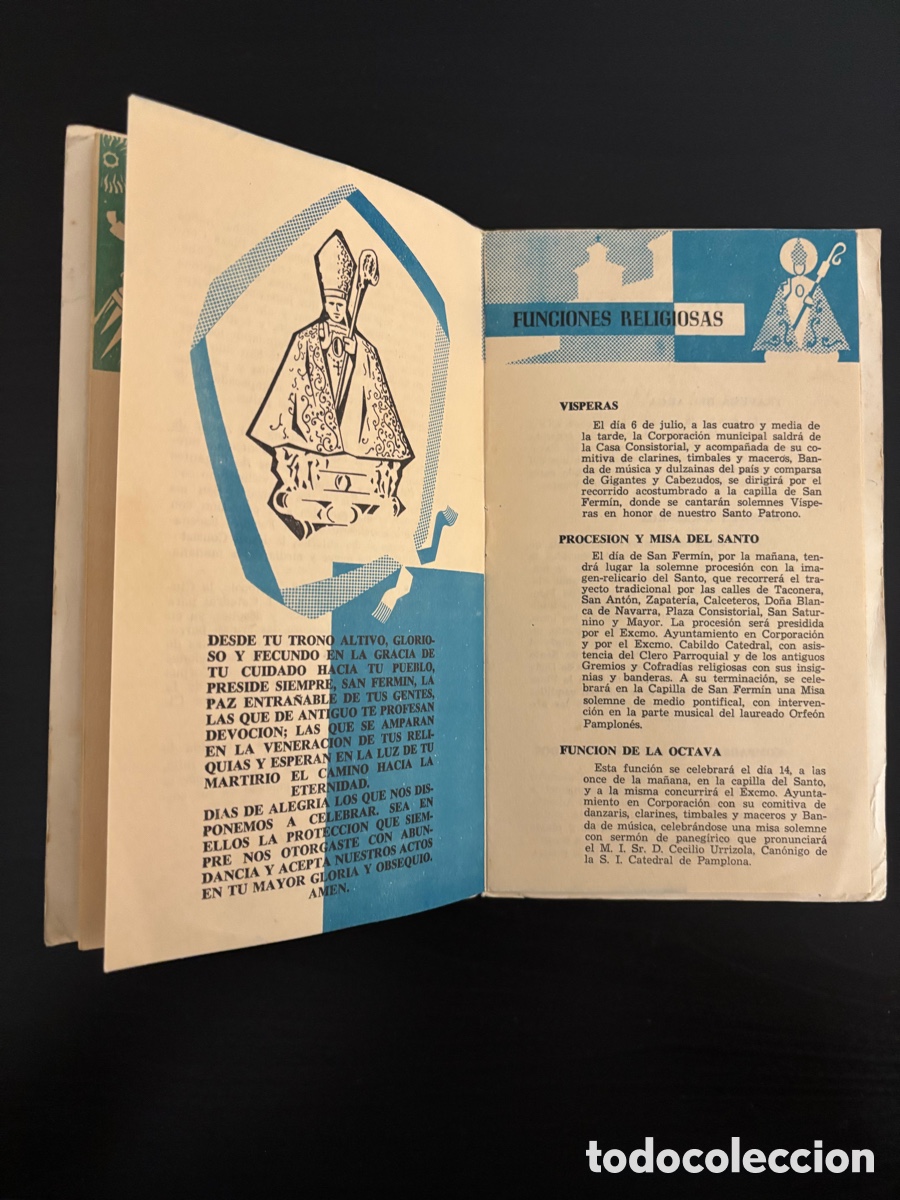 Coleccionismo: Programa de Fiestas de San Ferm&iacute;n de 1957 - Foto 6