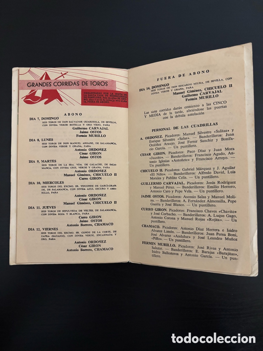 Coleccionismo: Programa de Fiestas de San Ferm&iacute;n de 1957 - Foto 11