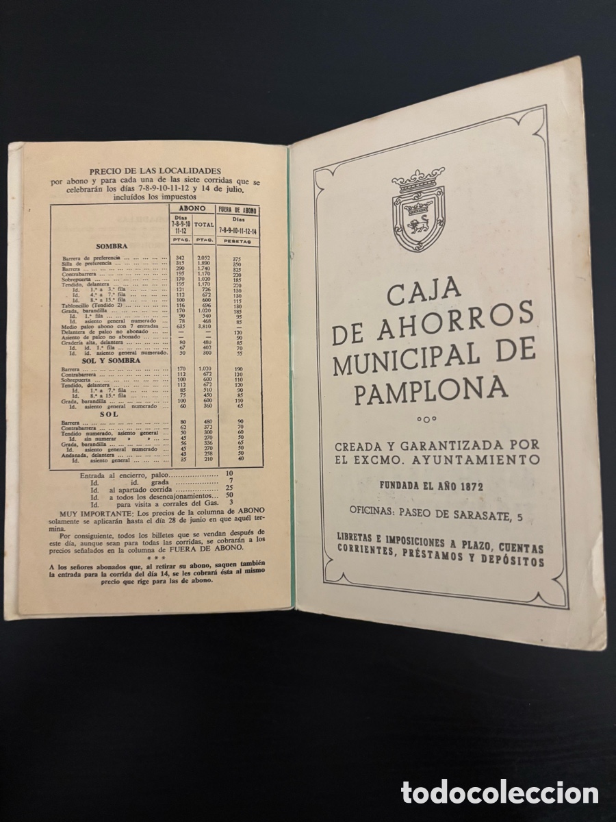 Coleccionismo: Programa de Fiestas de San Ferm&iacute;n de 1957 - Foto 13