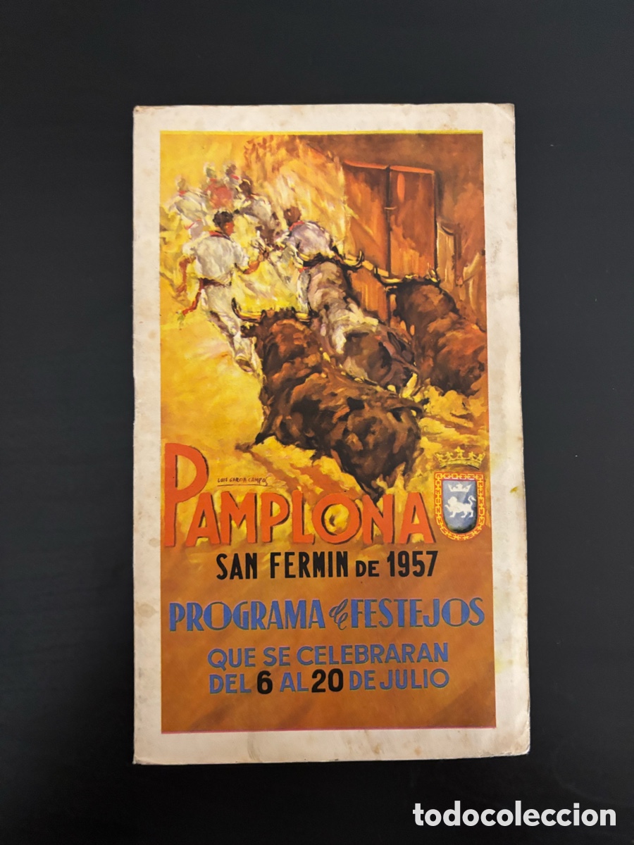 Coleccionismo: Programa de Fiestas de San Ferm&iacute;n de 1957 - Foto 1