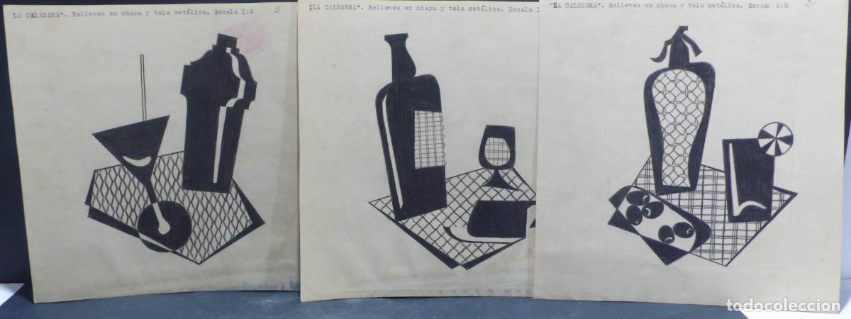 Coleccionismo: TRES PEQUE&Ntilde;OS BODEGONES - Foto 1