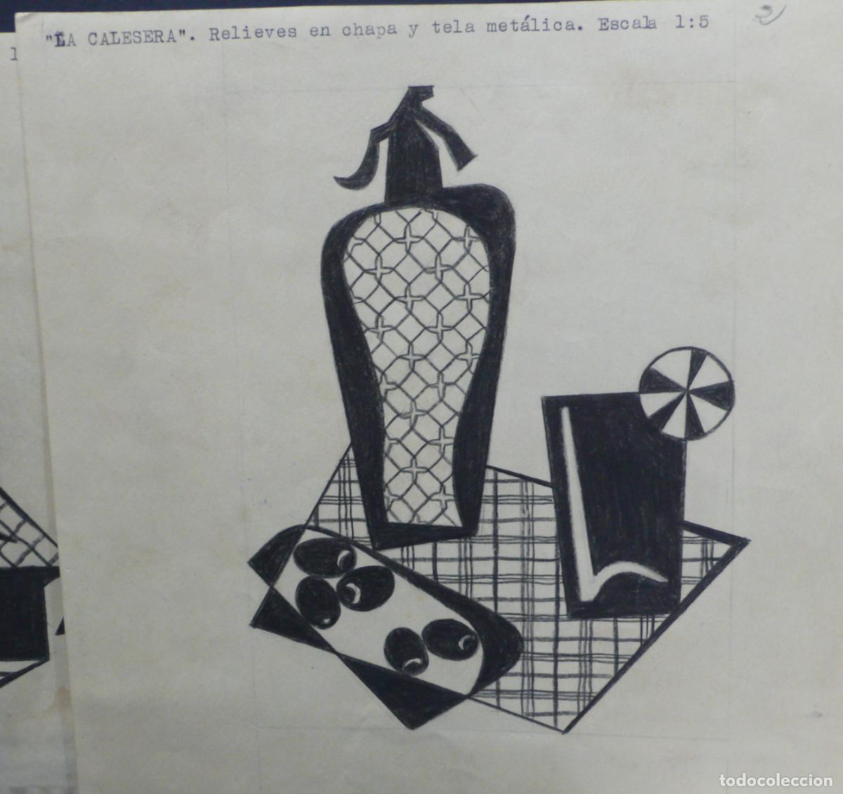 Coleccionismo: TRES PEQUE&Ntilde;OS BODEGONES - Foto 2