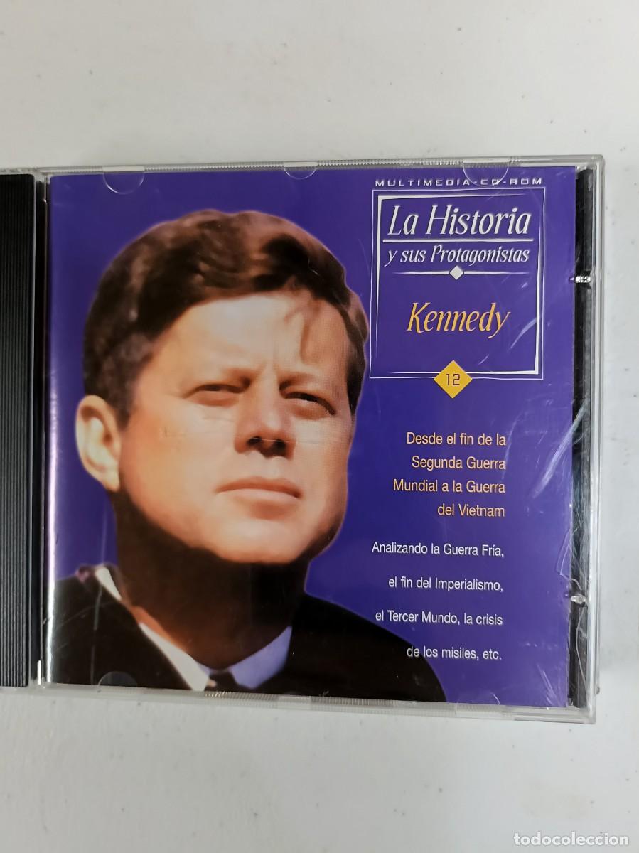 Coleccionismo: CD ROM la historia kennedy - Foto 1