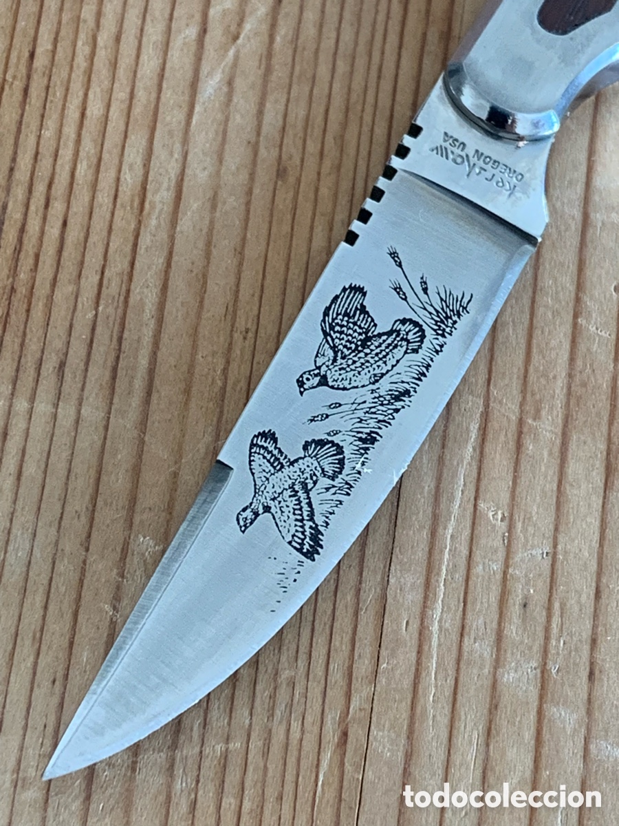 Coleccionismo: Cuchillo de caza Kershaw Duck - Foto 4