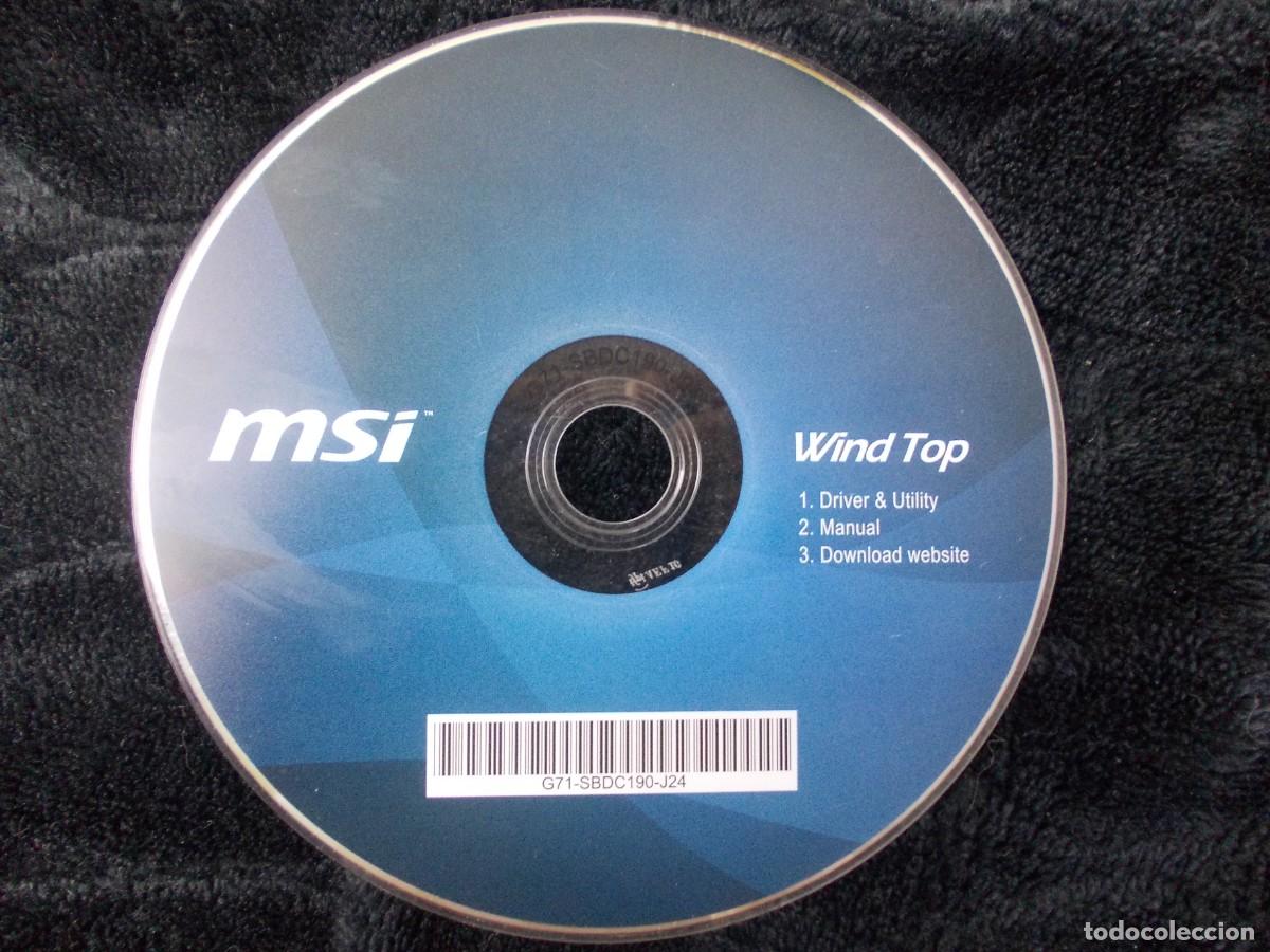 Coleccionismo: Mini CDMSI Wind Top Driver & Utility Manual 2000s pocket CD - Foto 1