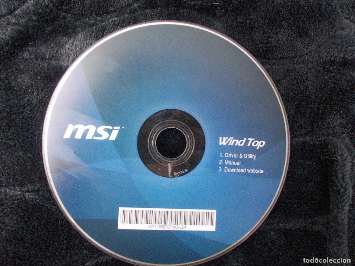 Coleccionismo: Mini CDMSI Wind Top Driver & Utility Manual 2000s pocket CD - Foto 2