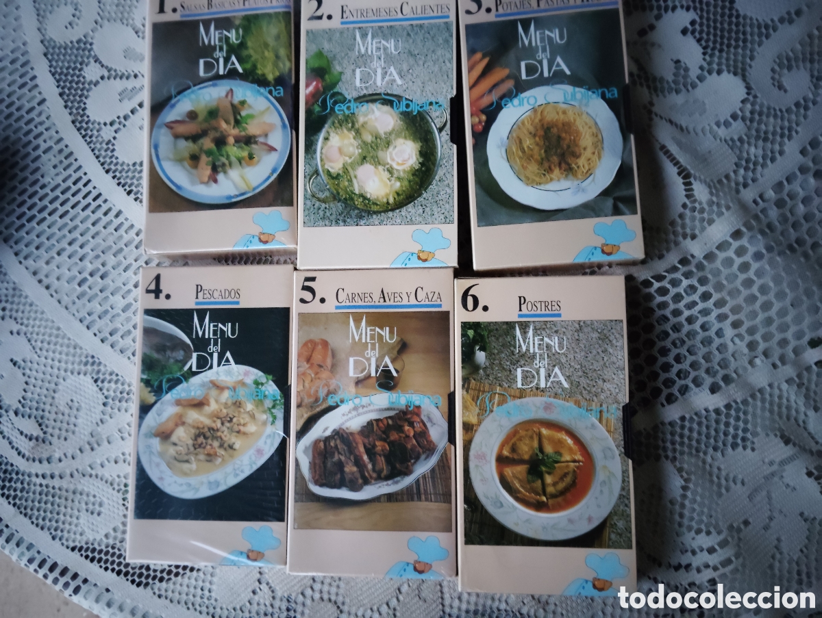 Coleccionismo: Aprender a cocinar con Pedro Subijana. VHS - Foto 5