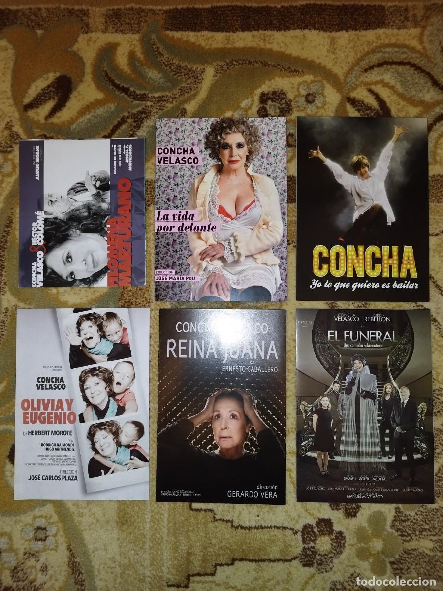 Coleccionismo: Concha Velasco Teatro Programas - Foto 2
