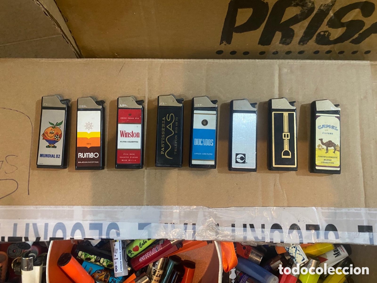 Coleccionismo: Lote mecheros Clipper King - Foto 1
