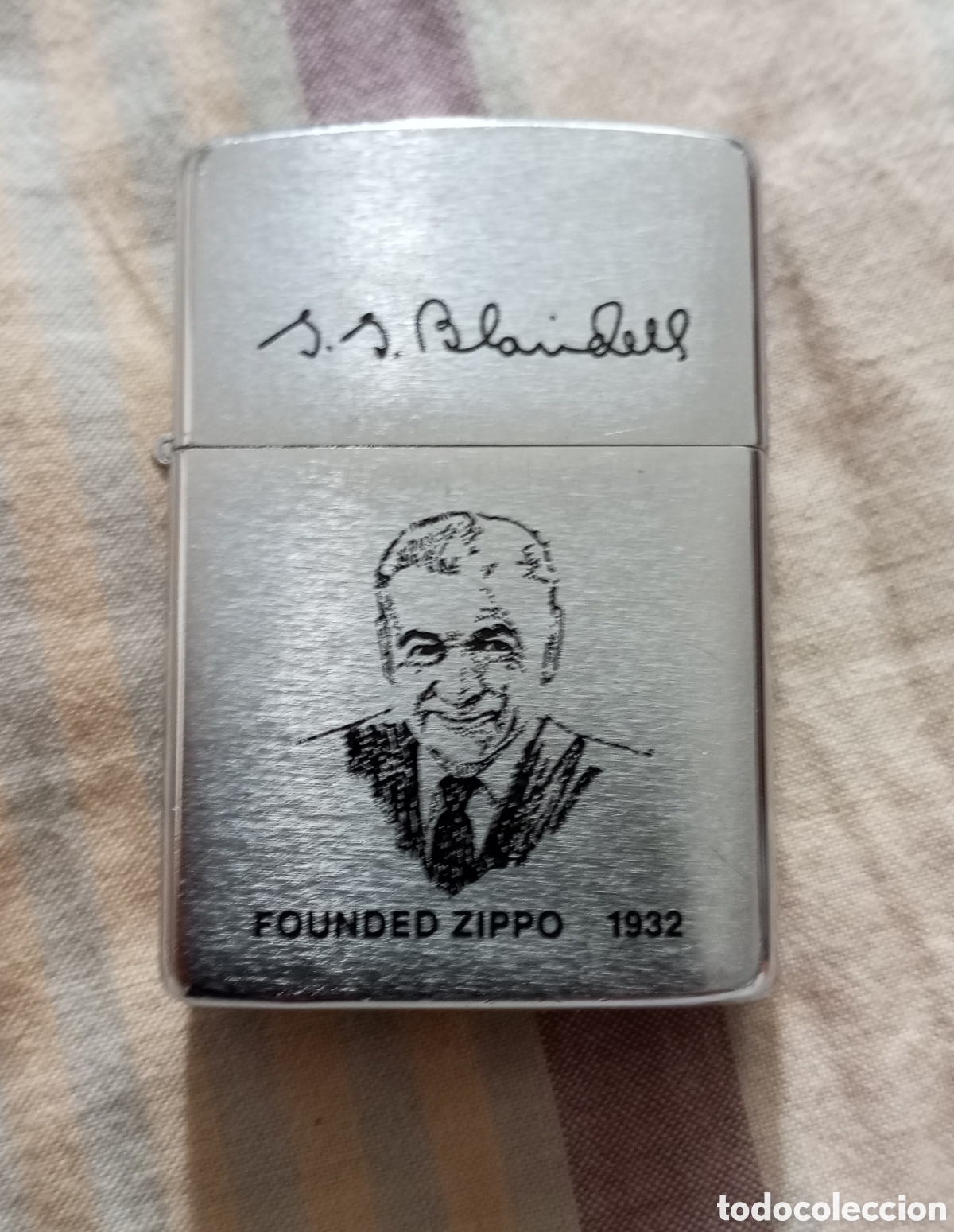 Coleccionismo: Encendedor zippo Blaindell fundador de Zippo En 1932 K V de 1998