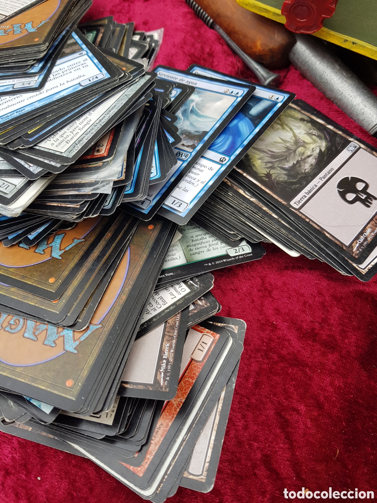 Coleccionismo: LOTE DE 700 CARTAS M&Aacute;GIC. - Foto 3