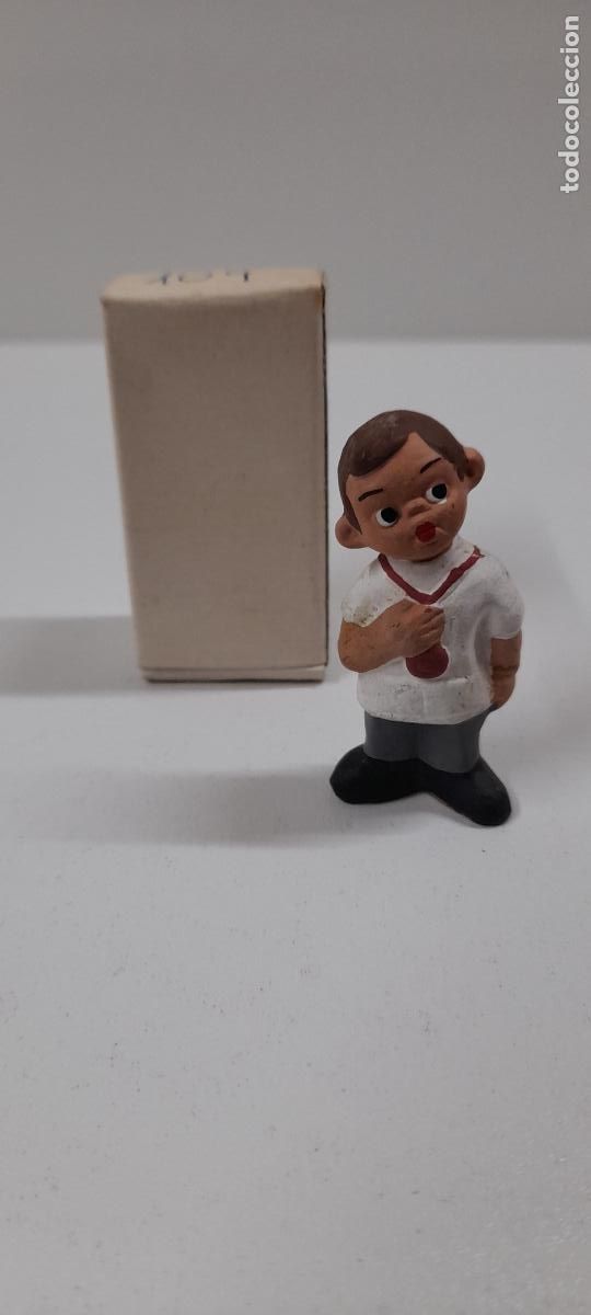 Coleccionismo: ANTIGUA FIGURA DE BARRO - DOCTOR / MEDICO . REALIZADA POR ALBOROX . CAJA ORIGINAL