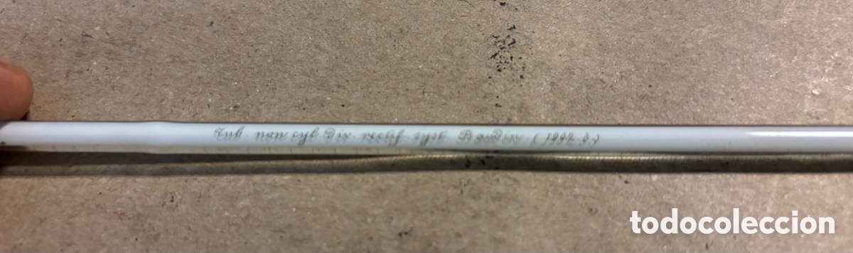 Coleccionismo: ANTIGUO ESTUCHE CON 3 TERM&Oacute;METROS DE LABORATORIO. - Foto 6