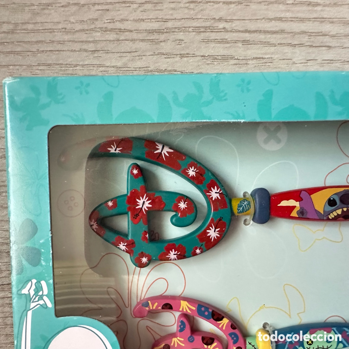 Coleccionismo: Set llaves Stitch, Disney Store. - Foto 2