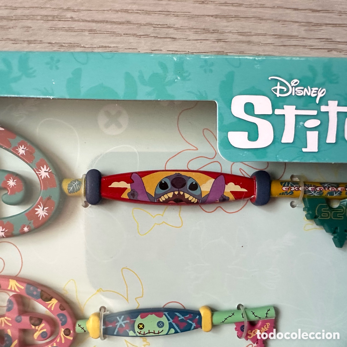 Coleccionismo: Set llaves Stitch, Disney Store. - Foto 3
