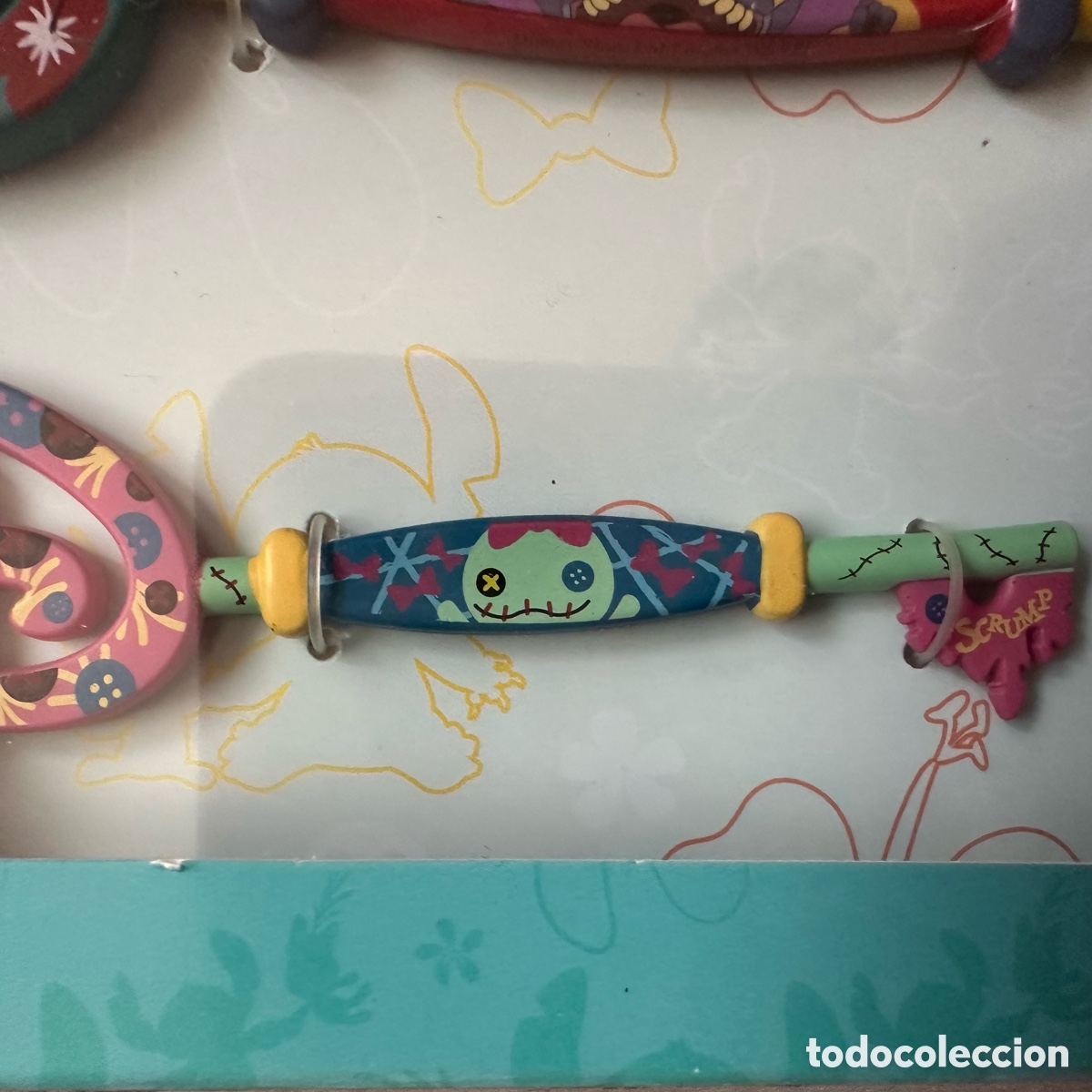 Coleccionismo: Set llaves Stitch, Disney Store. - Foto 6