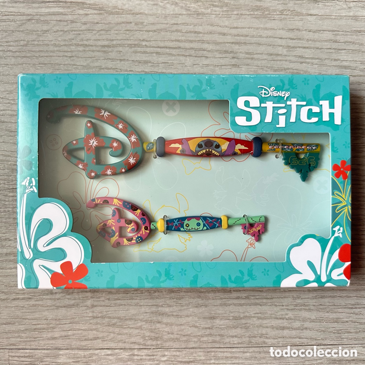 Coleccionismo: Set llaves Stitch, Disney Store. - Foto 1