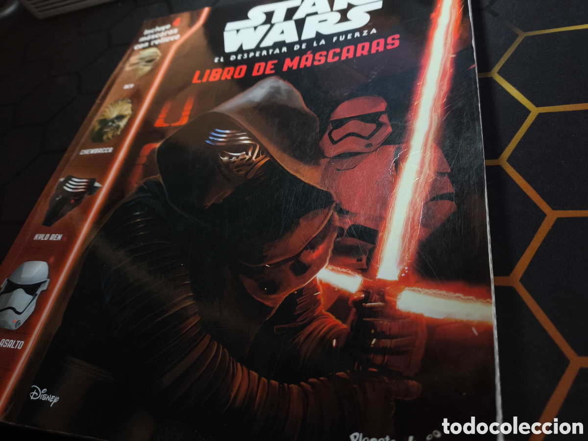 Coleccionismo: Libro de M&aacute;scaras Star Wars - Foto 1