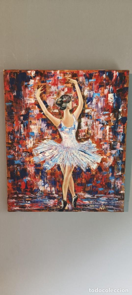 Coleccionismo: CUADRO &rdquo;FIGURA DE BAILE&rdquo; - Foto 1