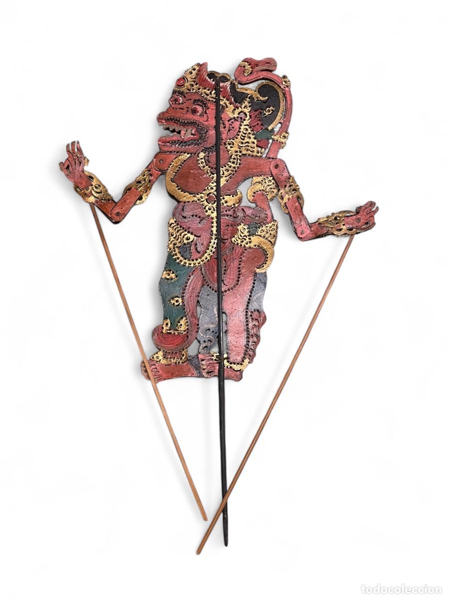 Coleccionismo: Marioneta Wayang kulit. - Foto 1