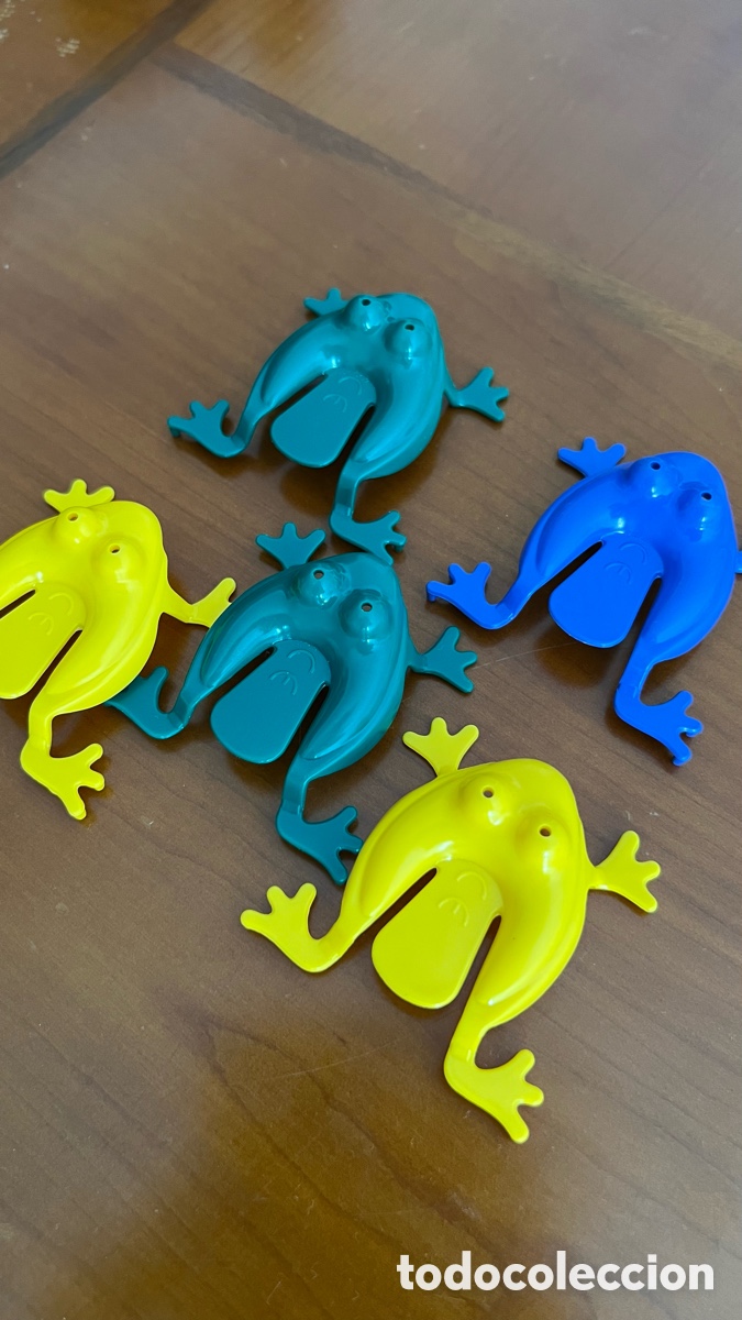 Coleccionismo: LOTE DE 5 RANAS RANITAS SALTARINAS - Foto 2