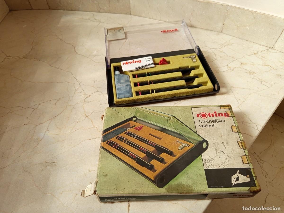 Coleccionismo: Antigua caja de Rotring - Foto 1
