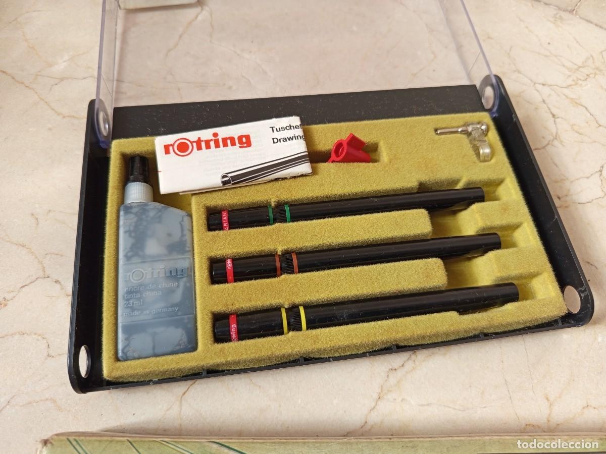 Coleccionismo: Antigua caja de Rotring - Foto 2