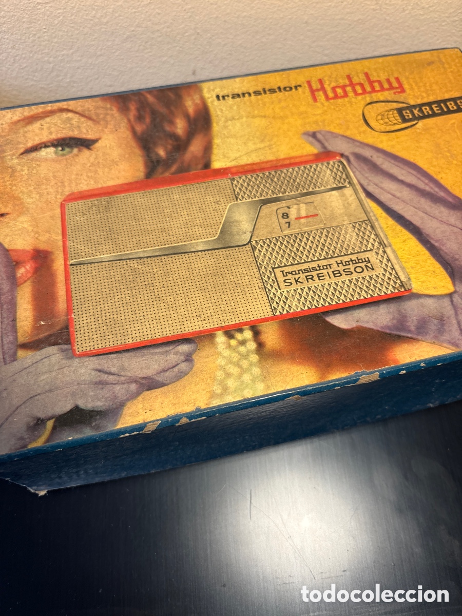 Coleccionismo: CAJA DEL TRANSISTOR HOBBY SKREIBSON - Foto 6