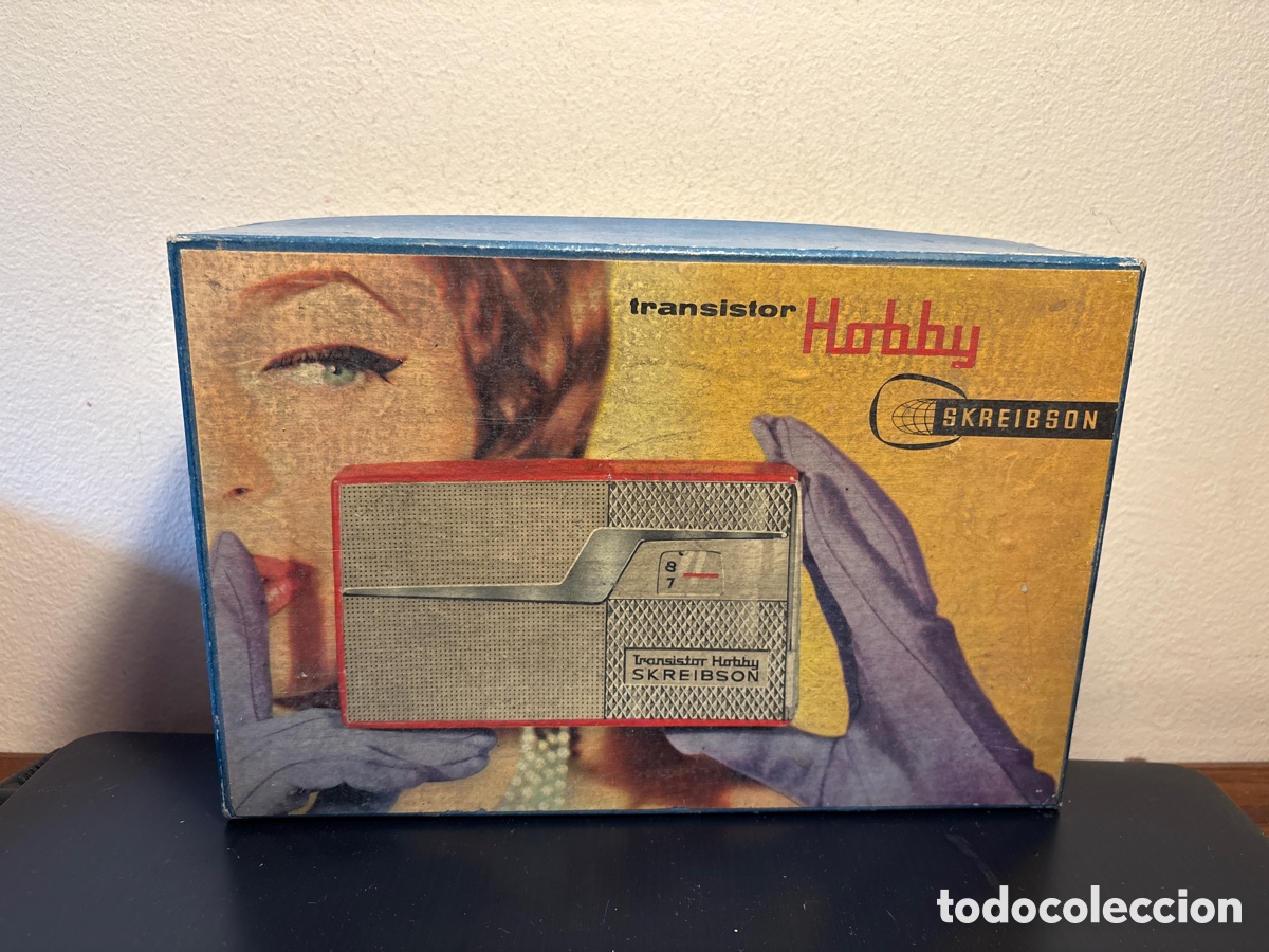 Coleccionismo: CAJA DEL TRANSISTOR HOBBY SKREIBSON - Foto 1