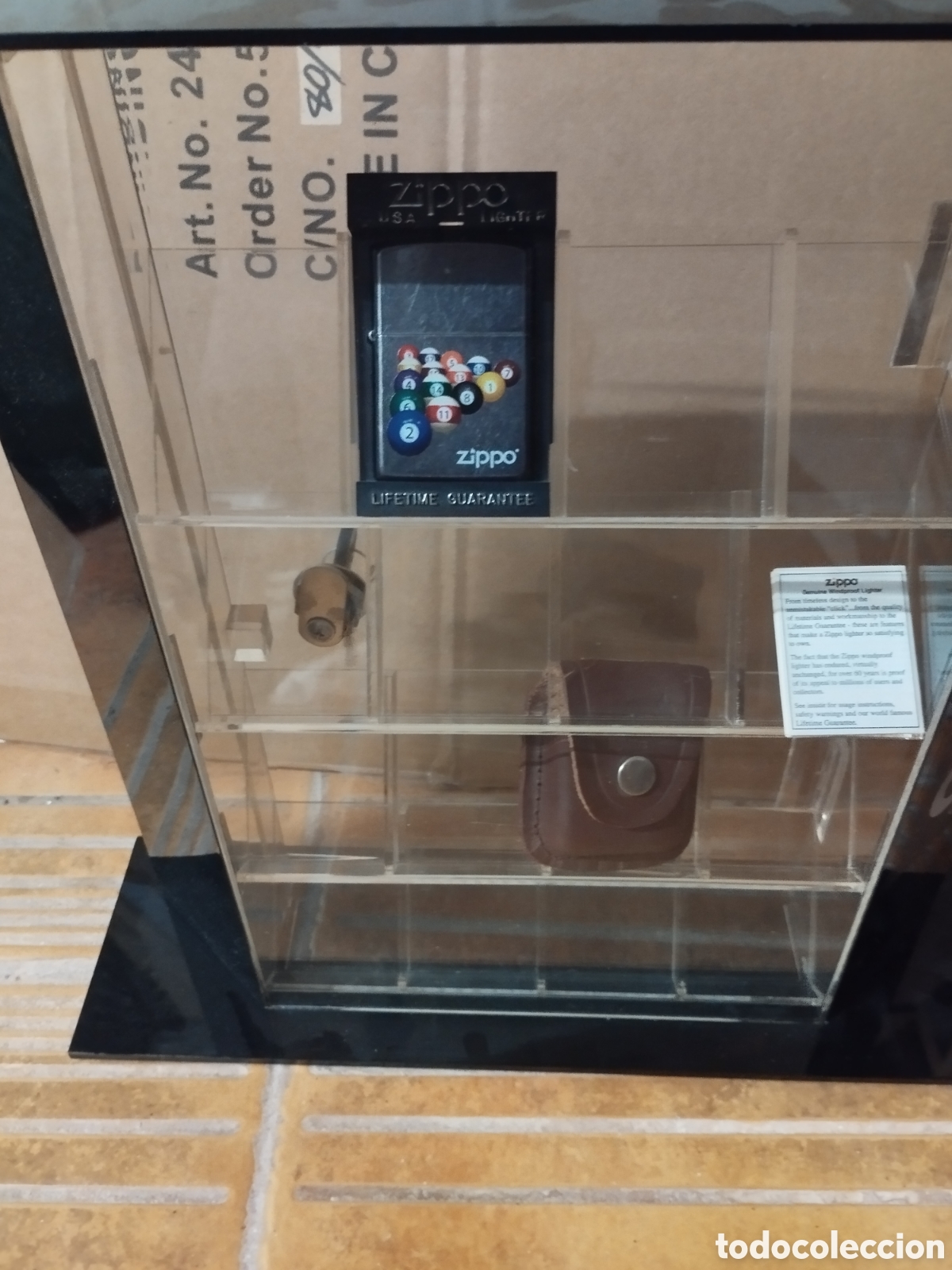 Coleccionismo: Expositor ZIPPO 16 ud - Foto 4