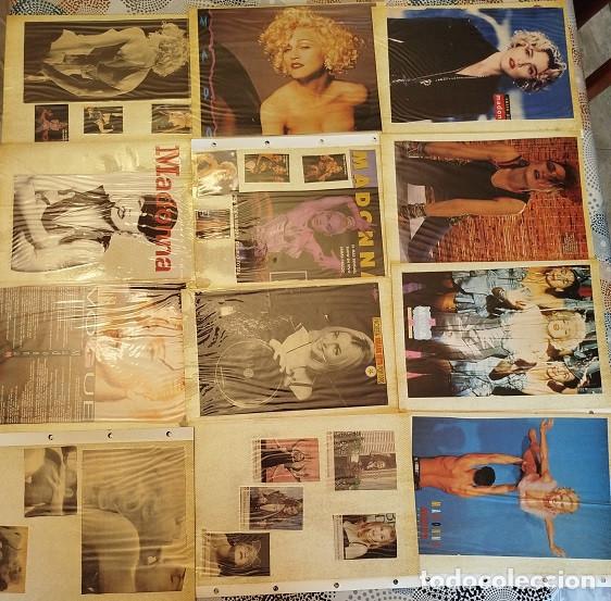 Coleccionismo: Lote recortes originales Madonna - Foto 1