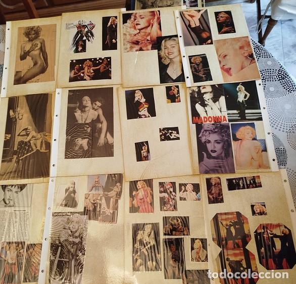 Coleccionismo: Lote recortes originales Madonna - Foto 4